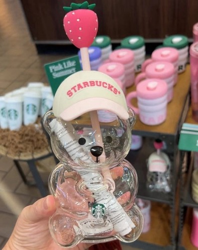 Starbucks bear glass tumbler - glass,